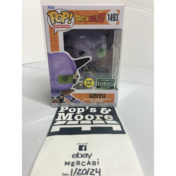 Funko Pop! Dragon Ball Z: Ginyu 1493 Exclusive Limited Edition Figure Brand New - Picture 1 of 9